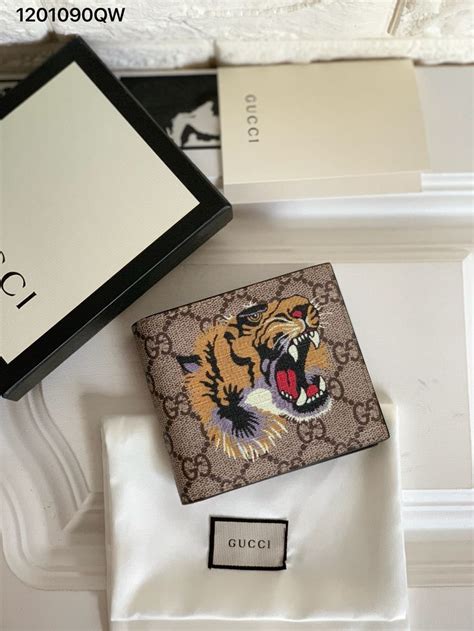 gucci wallet men lion|genuine Gucci women wallet.